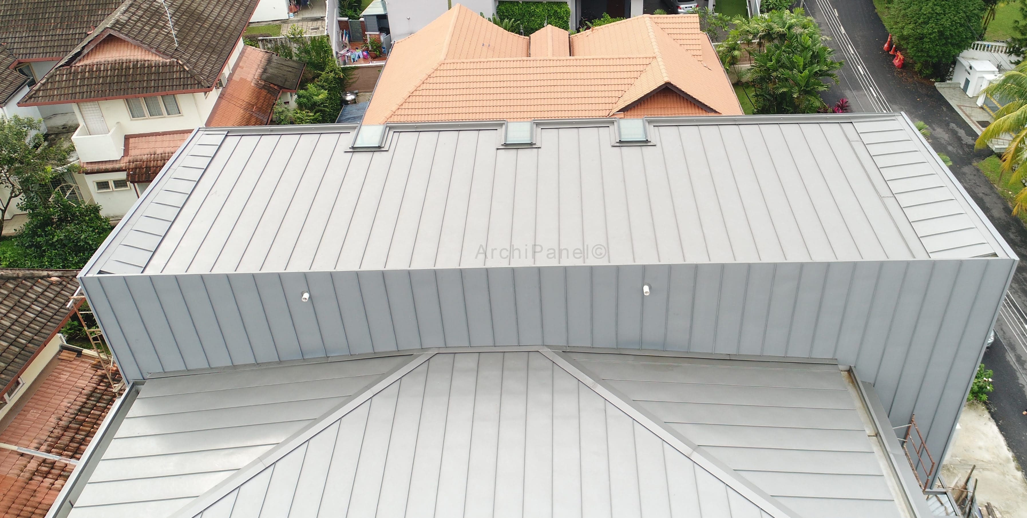 Post-installation roof maintenance service
