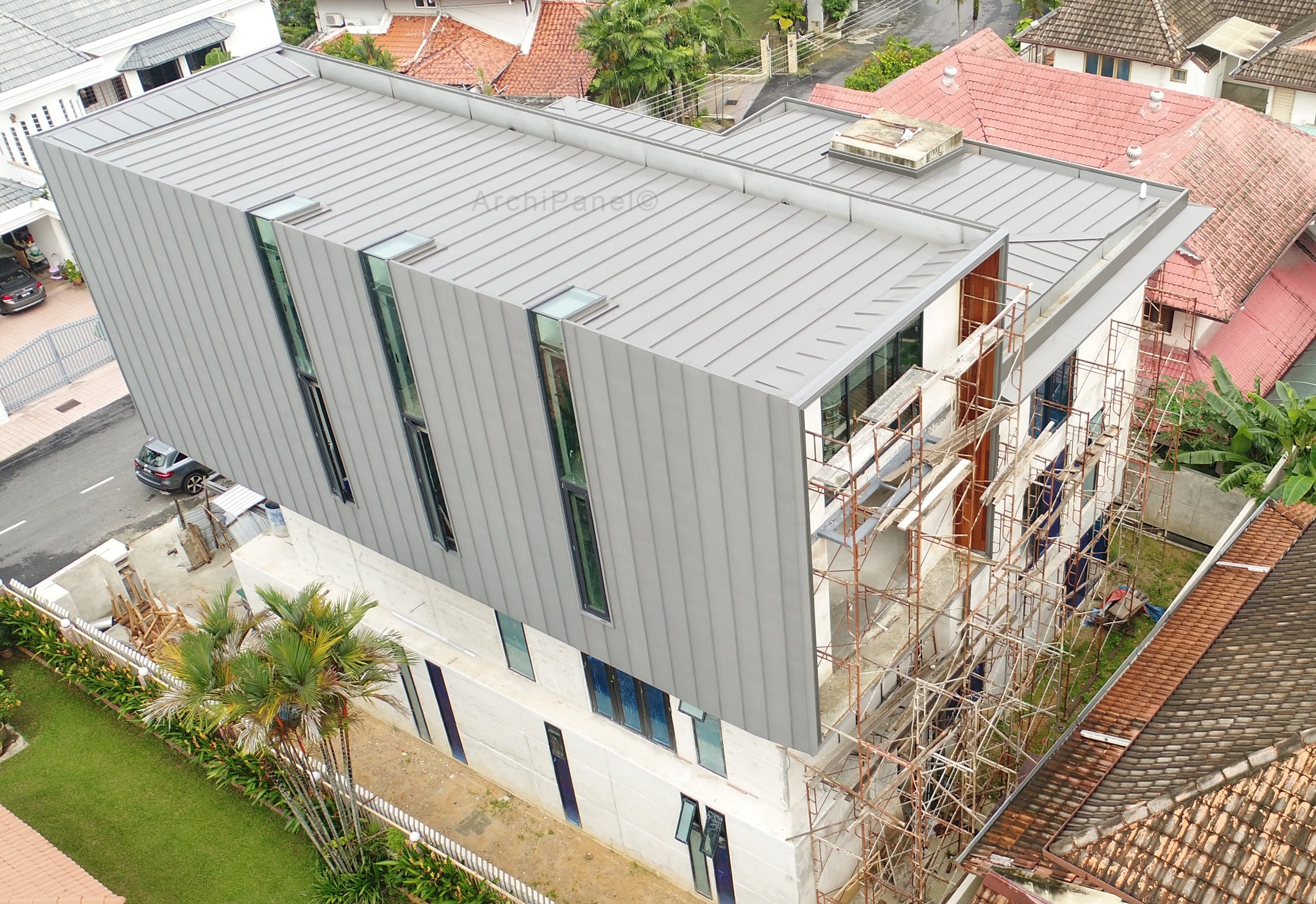 Wall Cladding System sample project 4